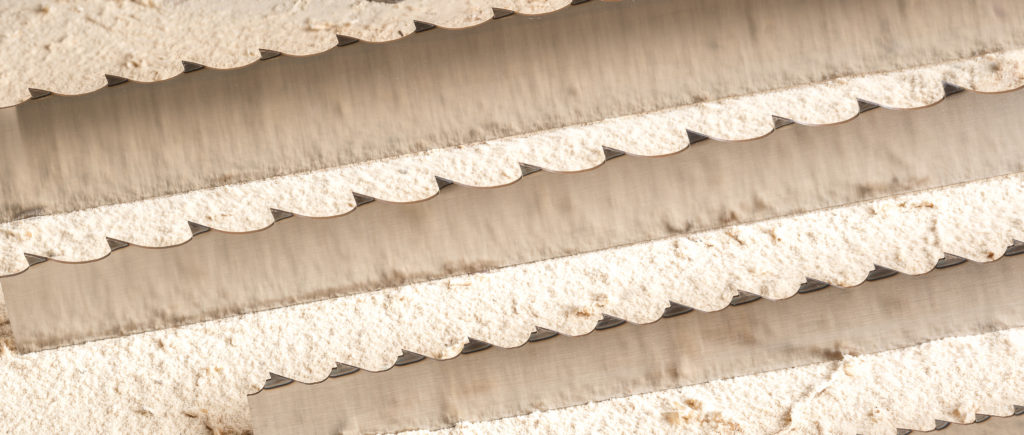 Munkfors saw blades for cutting wood and pallet manufacturing